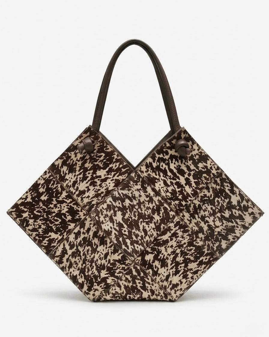 Triangle bag cow