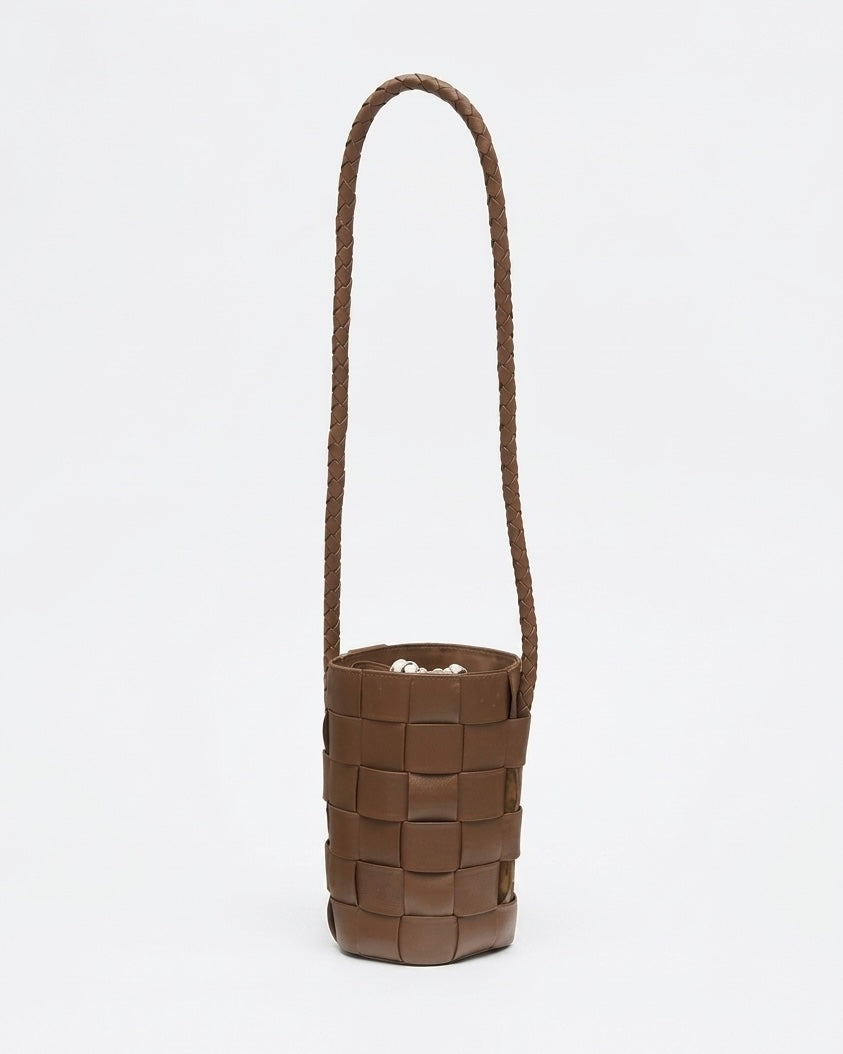 Bucket bag chocolate